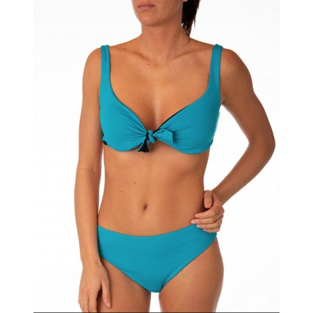 Bikini brassiere e slip alto Double FISICO