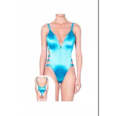 MONOKINI fluo TURCHESE MEFUI