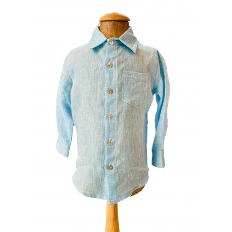 Camicia collo classico di Cento Lino Bambini