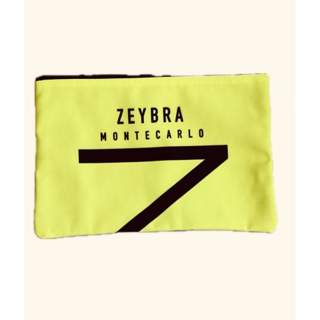 Pochette giallo fluo Zeybra