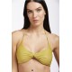 Brassiere con intreccio e slip alto intreccio di FISICO